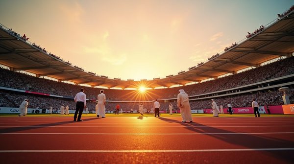 Mondiaux d'athlétisme au qatar : épreuves sous haute tension